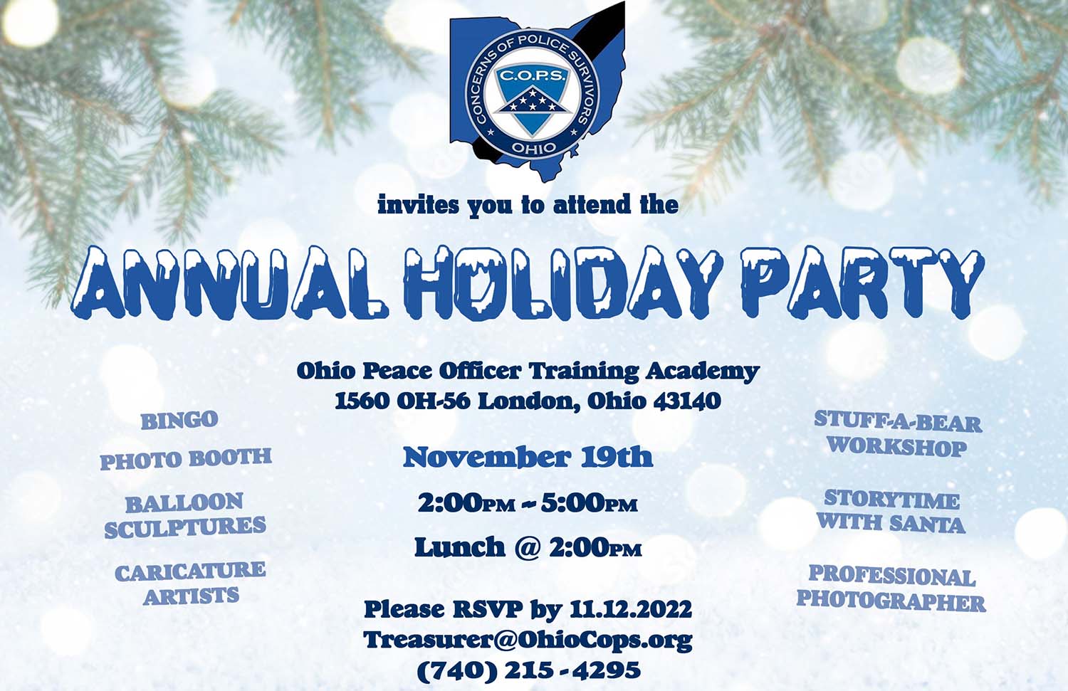 ANNUAL HOLIDAY PARTY ANNUAL HOLIDAY PARTY ad
